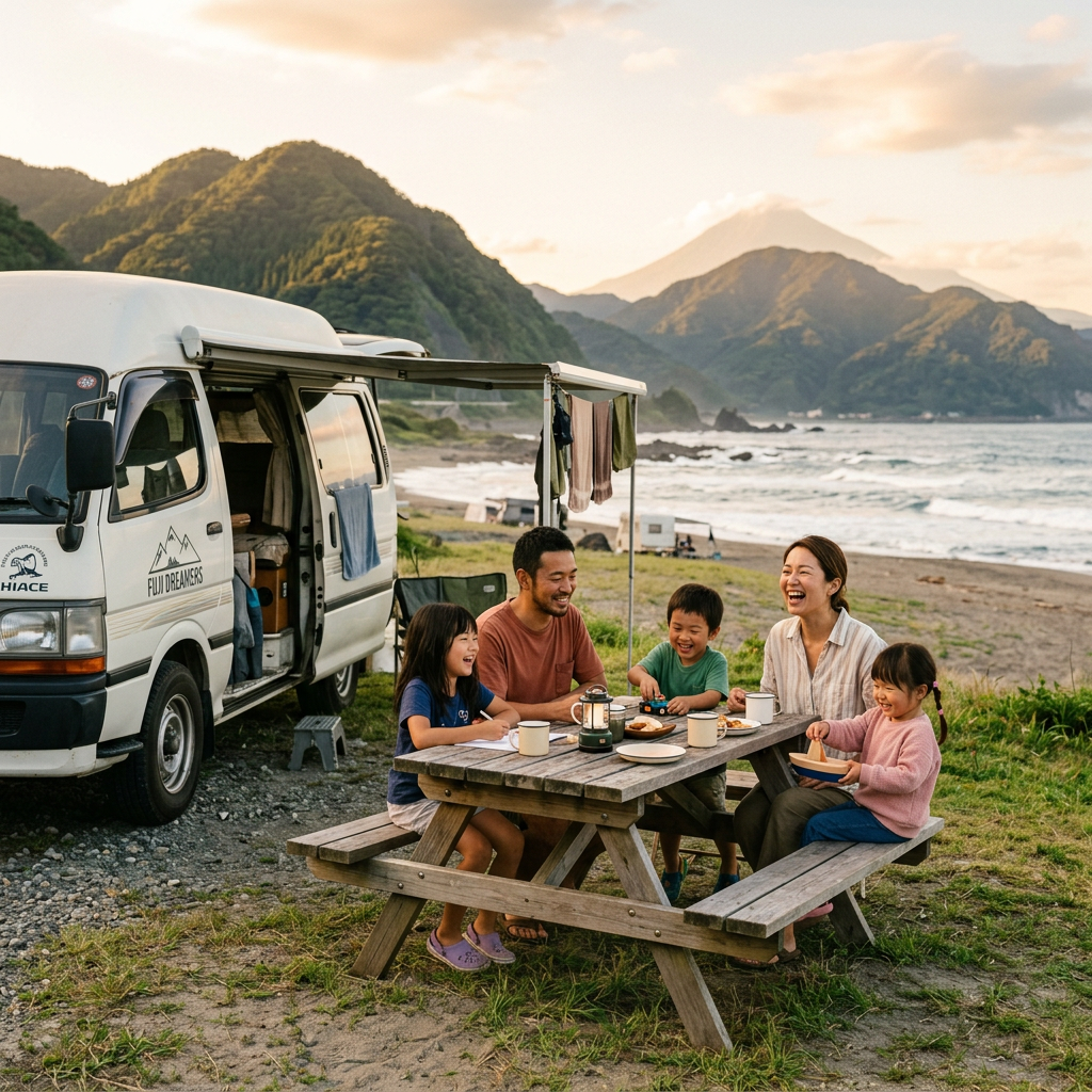 Family Vanlife in Japan: Traveling with Kids