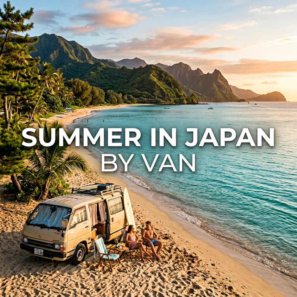 Summer in Japan by Van: Beaches, Mountains, and Festivals